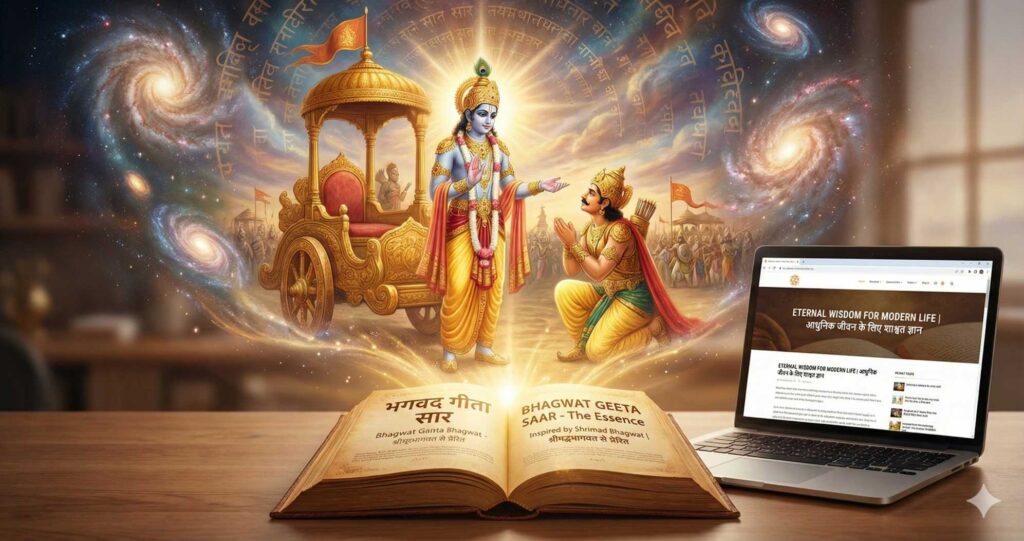 भगवद गीता सार: श्री कृष्ण के उपदेश जो आपकी सोच बदल देंगे-Bhagwat Geeta Saar